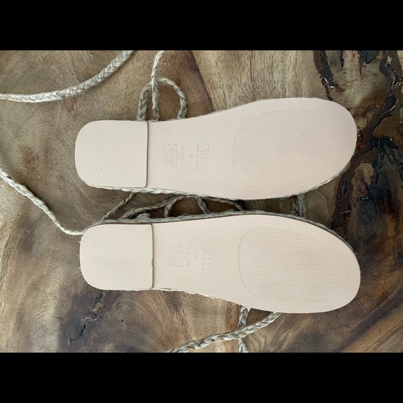 Zara rope gladiator sandals size 38 brand new - Picture 6 of 6